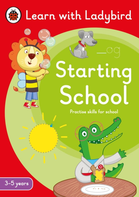 Starting School: A Learn with Ladybird Activity Book (3-5 years): Ideal for home learning (EYFS)