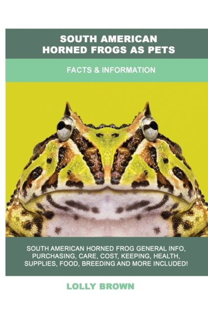 South American Horned Frogs as Pets: Facts & Information