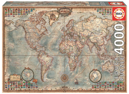 Historical World Map 4000pc Puzzle