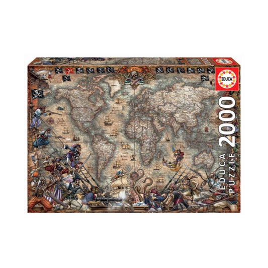 Pirates Map 2000pc Puzzle