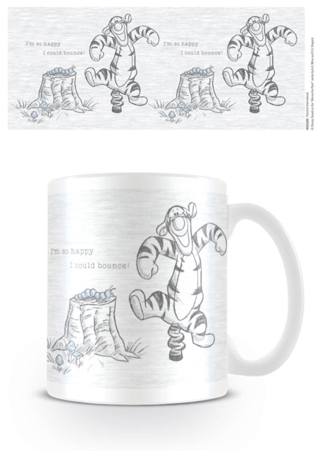 Winnie the Pooh (Bounce) 11oz/315ml White Mug