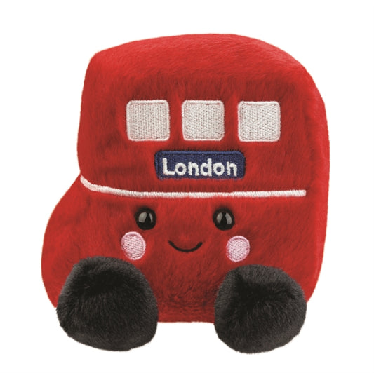 PP Red Bus Plush Toy