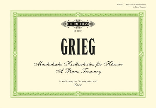 Grieg: A Piano Treasury