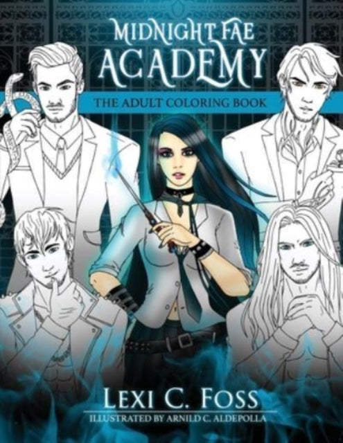 Midnight Fae Academy Coloring Book