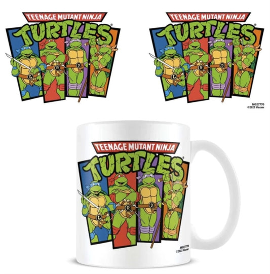 Teenage Mutant Ninja Turtles: Classic (Its Ninja Time) 11oz/315ml White Mug