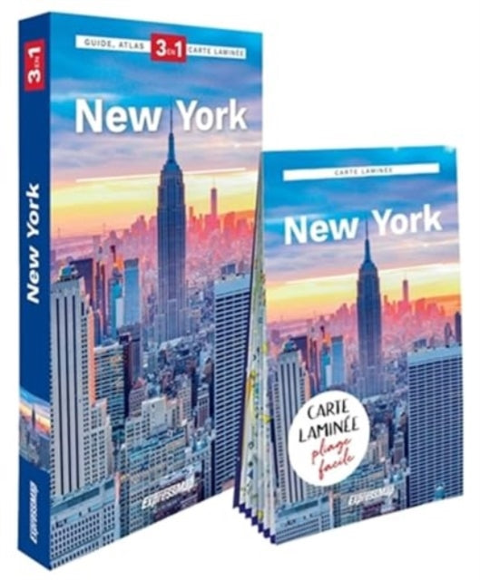 New York explore guide + atlas + map