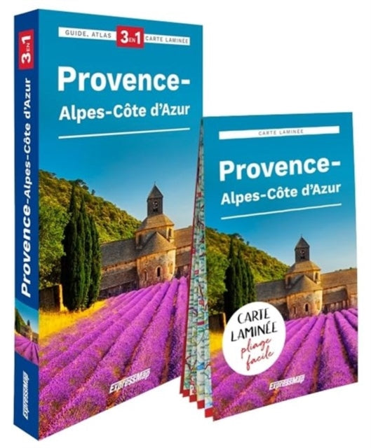 Provence-Alpes-Cote d'Azur explore guide + atlas + map
