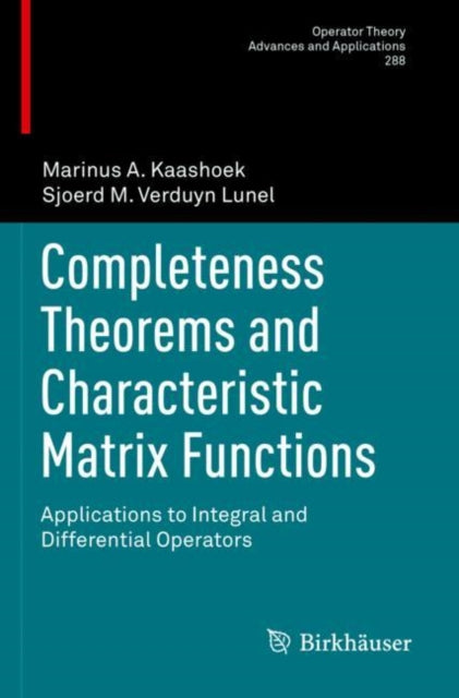 Completeness Theorems and Characteristic Matrix Functions: Applications to Integral and Differential Operators