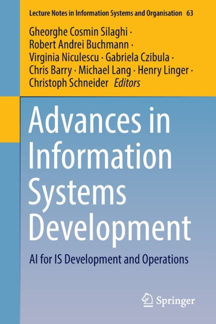 Advances in Information Systems Development: AI for IS Development and Operations