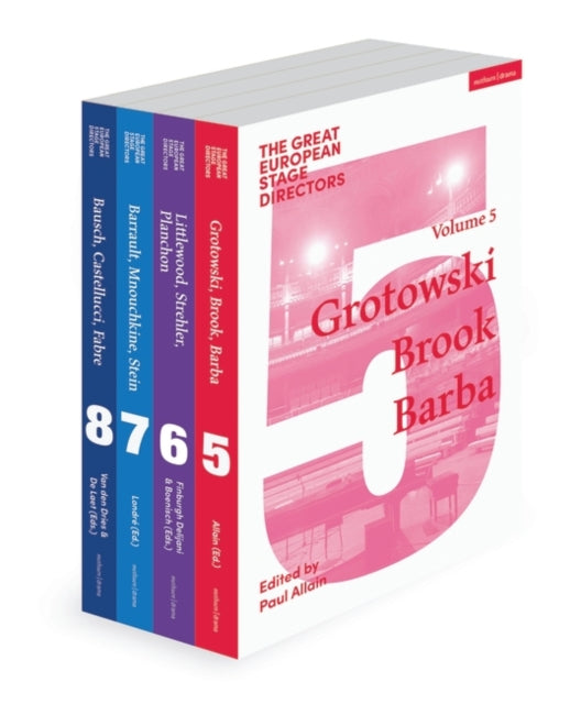 The Great European Stage Directors Set 2: Volumes 5-8: Post-1950