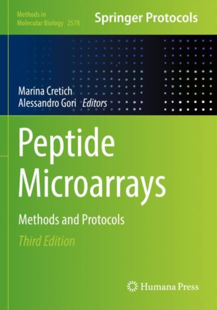 Peptide Microarrays: Methods and Protocols