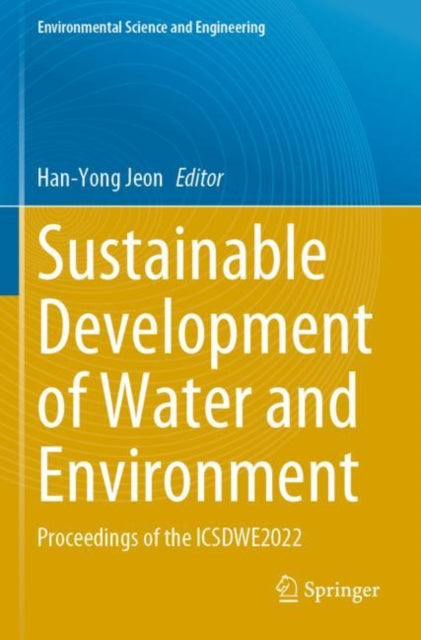 Sustainable Development of Water and Environment: Proceedings of the ICSDWE2022