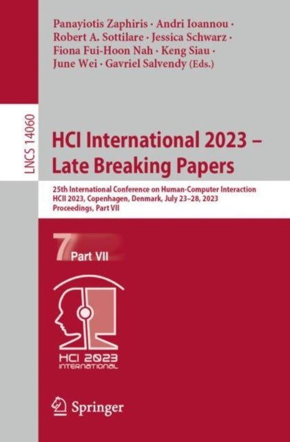 HCI International 2023 – Late Breaking Papers: 25th International Conference on Human-Computer Interaction, HCII 2023, Copenhagen, Denmark, July 23–28, 2023, Proceedings, Part VII
