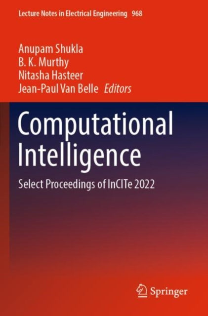 Computational Intelligence: Select Proceedings of InCITe 2022
