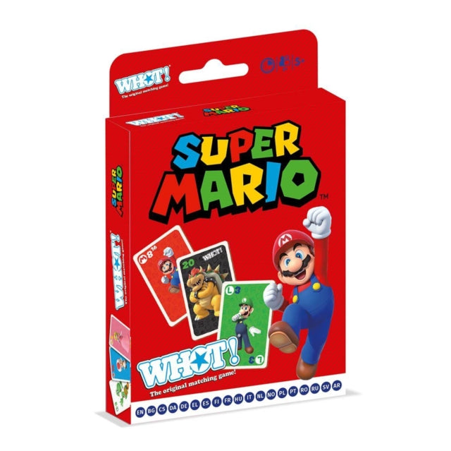 Super Mario WHOT (6 CDU) Card Game