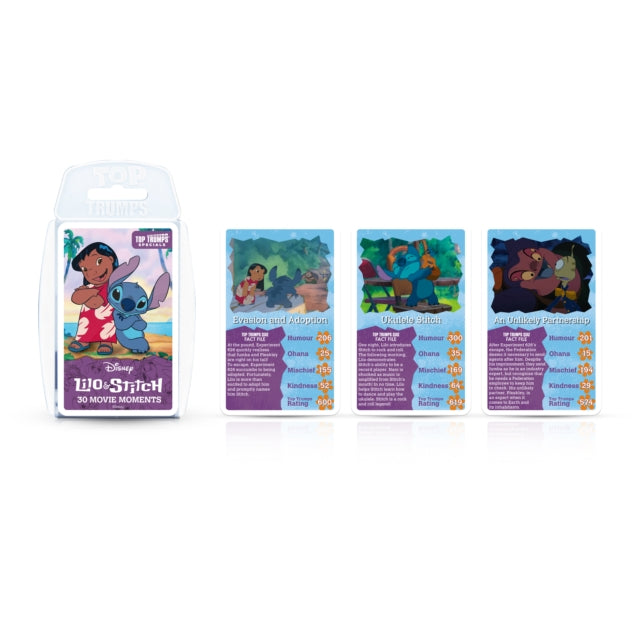 Lilo and Stitch Top Trumps Specials Card Game