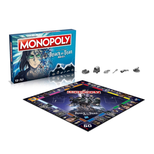 Attack on Titan The Final Season Monopoly Game