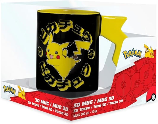 Pokemon Pikachu 3D Handle Mug