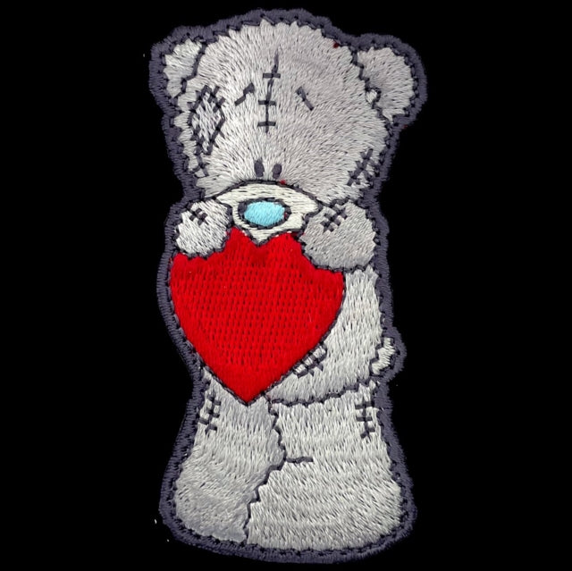 Tatty Teddy with Heart Sew On Patch