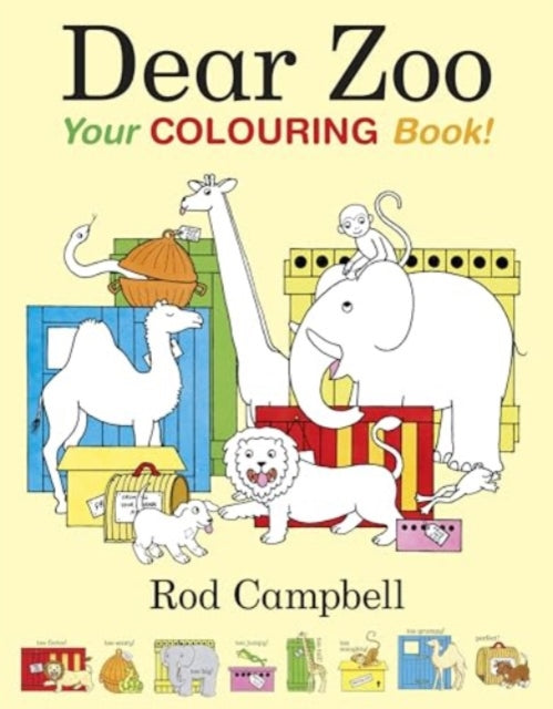 Dear Zoo: Your Colouring Book