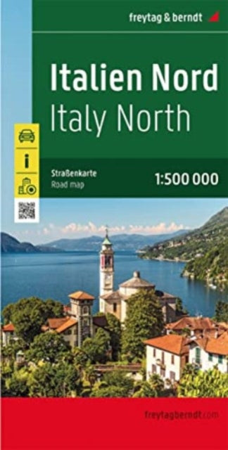 Northern Italy, road map 1:500,000, freytag & berndt