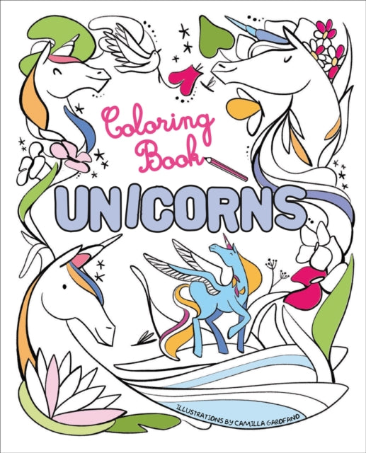 Unicorns: Coloring Book