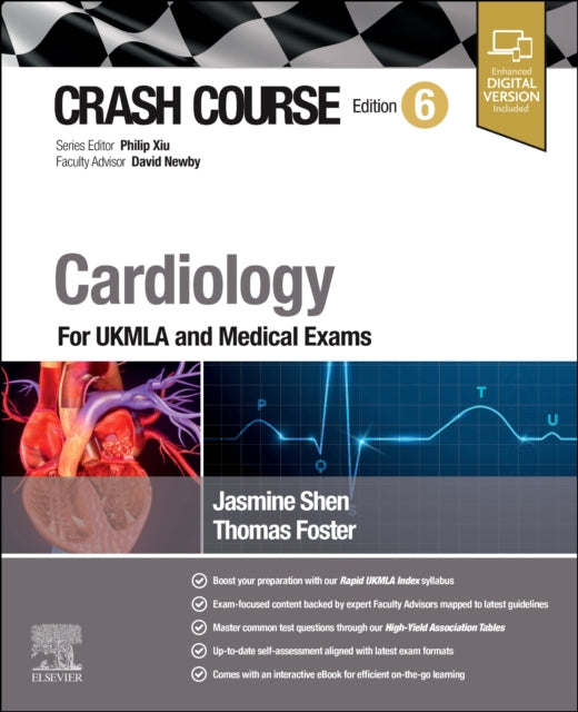 Crash Course Cardiology: For UKMLA and Medical Exams