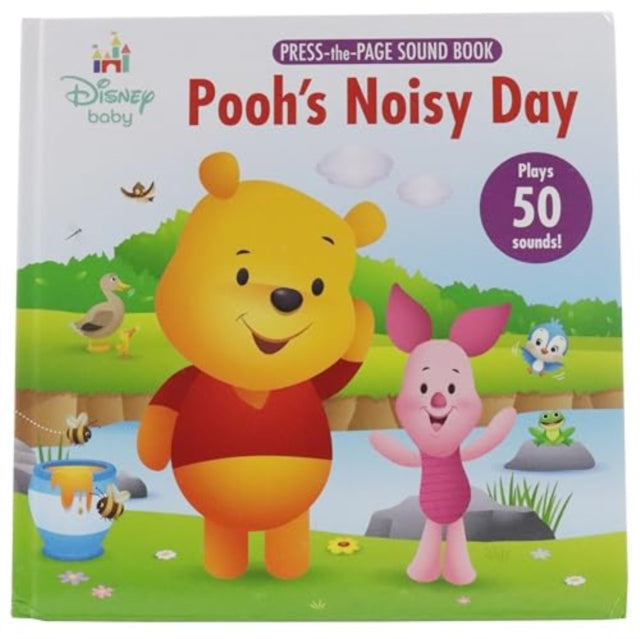 Disney Baby Poohs Noisy Day Press The Page Sound Book