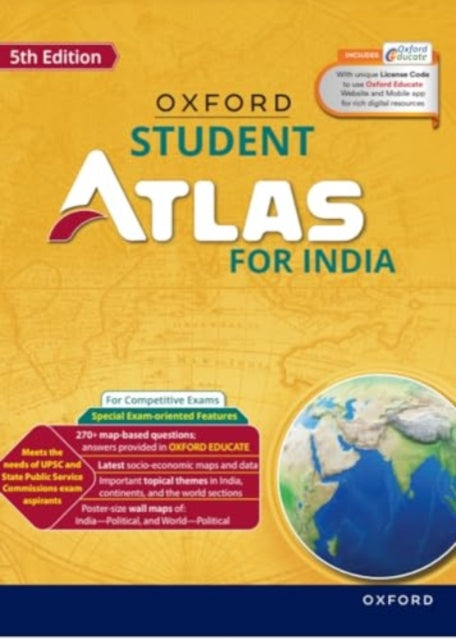 Oxford Student Atlas for India: For UPSC and Competitive Exams