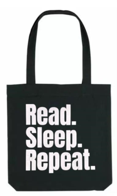 Read Sleep Repeat Tote Bag