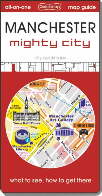Manchester : mighty city: Map guide of What to see & How to get there