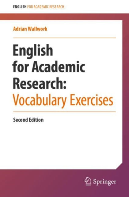 English for Academic Research:  Vocabulary Exercises