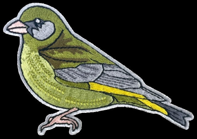 Greenfinch Sew On Patch
