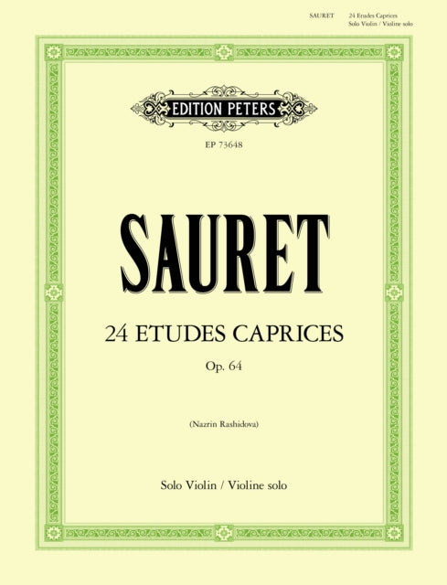 24 Etudes Caprices, Op. 64: Solo Violin