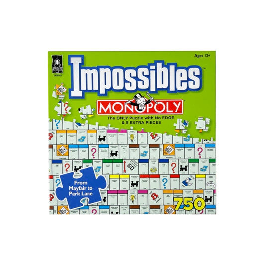 Impossibles Monopoly 750pc Puzzle