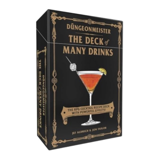 Dungeonmeister: The Deck of Many Drinks: The RPG Cocktail Recipe Deck with Powerful Effects!