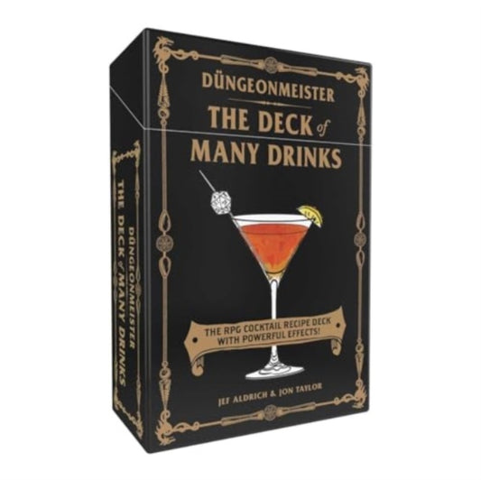 Dungeonmeister: The Deck of Many Drinks: The RPG Cocktail Recipe Deck with Powerful Effects!