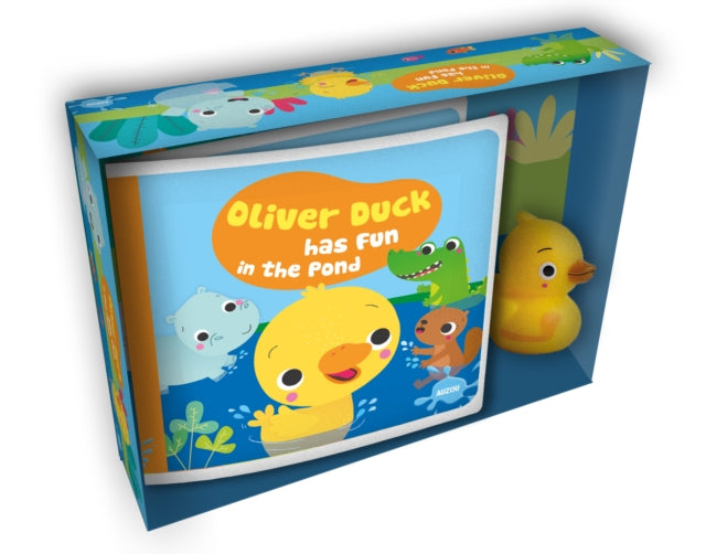 Oliver Duck Has Fun in the Pond: My First Bath Book & Toy