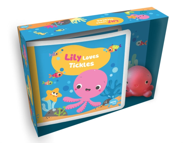 Lily Loves Tickles: My First Bath Book & Toy