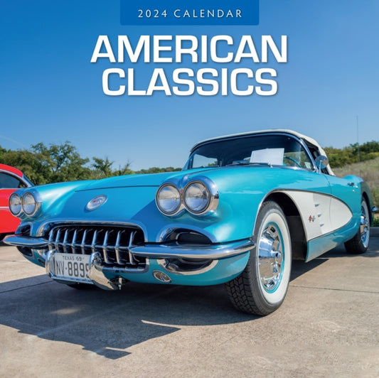 American Classics 2024 Square Wall Calendar