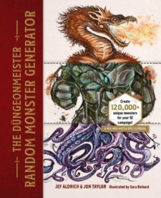 The Dungeonmeister Random Monster Generator: A Mix-and-Match RPG Flipbook