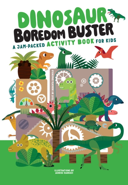 Dinosaur Boredom Buster: A Jam-Packed Activity Book for Kids