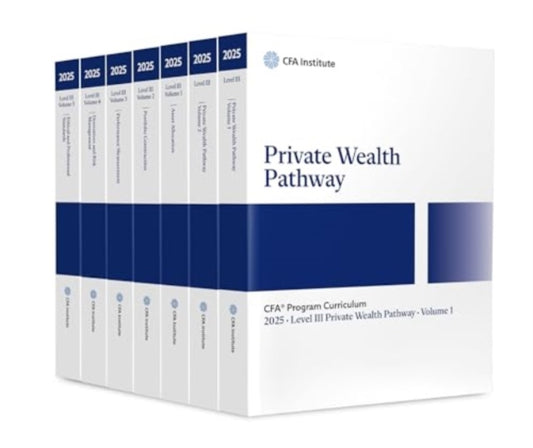 2025 CFA Program Curriculum Level III Private Wealth Box Set