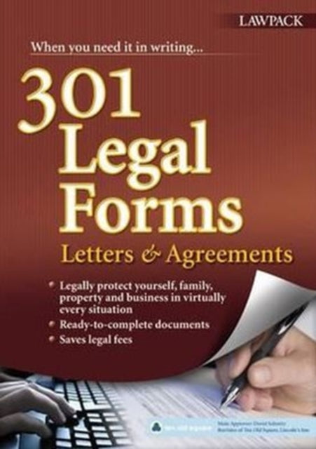 301 Legal Forms, Letters & Agreements