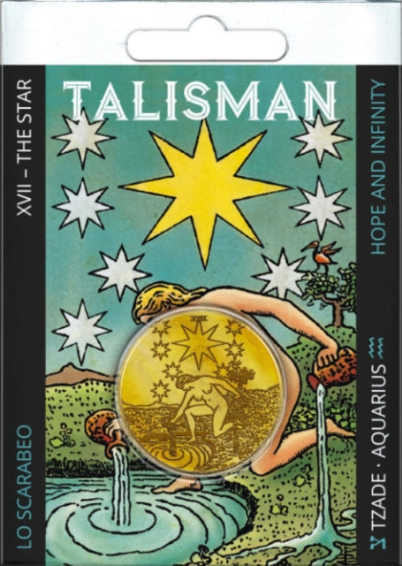 Tarot Talisman Xvii - the Star: Hope and Infinity Tzade : Aquarius