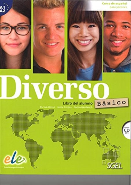 Diverso Basico - Libro del alumno + CD (MP3). A1-A2: Curso de Espanol para Jovenes