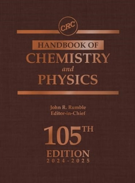 CRC Handbook of Chemistry and Physics