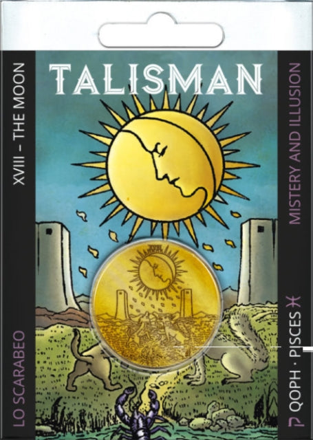 Tarot Talisman Xvii - the Moon: Mistery and Illusion Qoph : Pisces