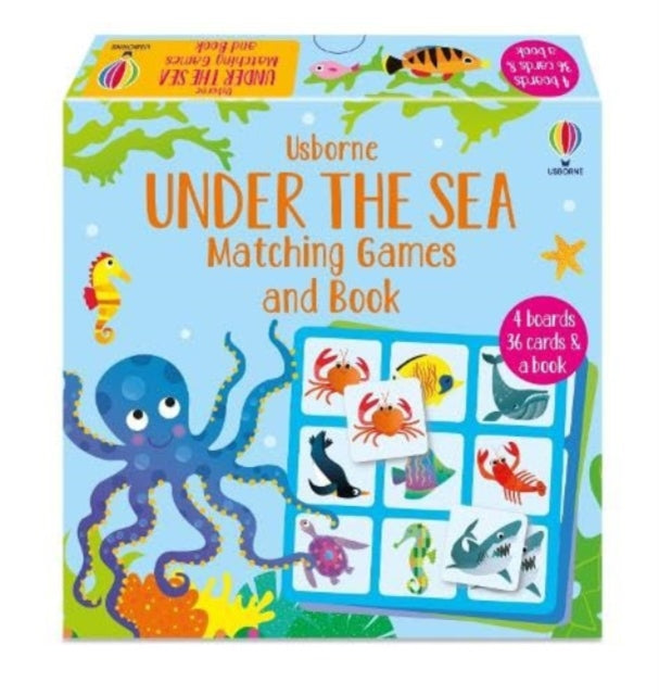 Under the Sea Matching Games and Book