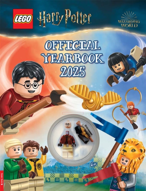 LEGO® Harry Potter™: Official Yearbook 2025 (with Harry Potter minifigure, broomstick and Golden Snitch™)